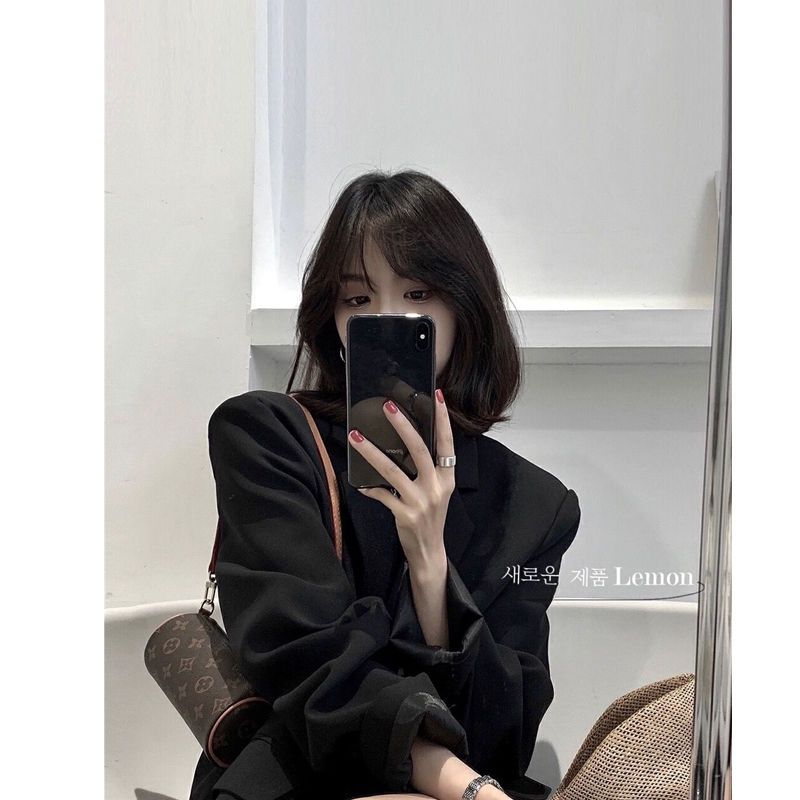 Small suit jacket women's 2023 spring and autumn new Korean version of the net red casual high-level suit small man jacket