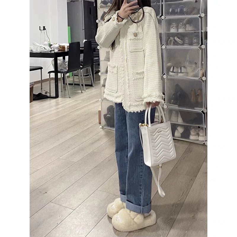 French ladies' small fragrance jacket women's autumn new loose temperament slimming high-quality jacket tops