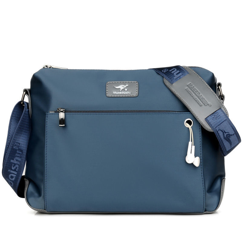 Men's crossbody bag Oxford cloth shoulder bag large capacity casual shoulder bag nylon canvas travel business men's bag new style