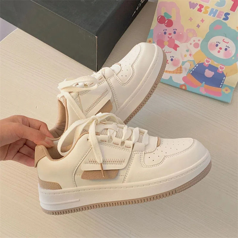 厚底小白鞋女2023新款女鞋爆款鞋子百搭ins潮超火網紅學生板鞋