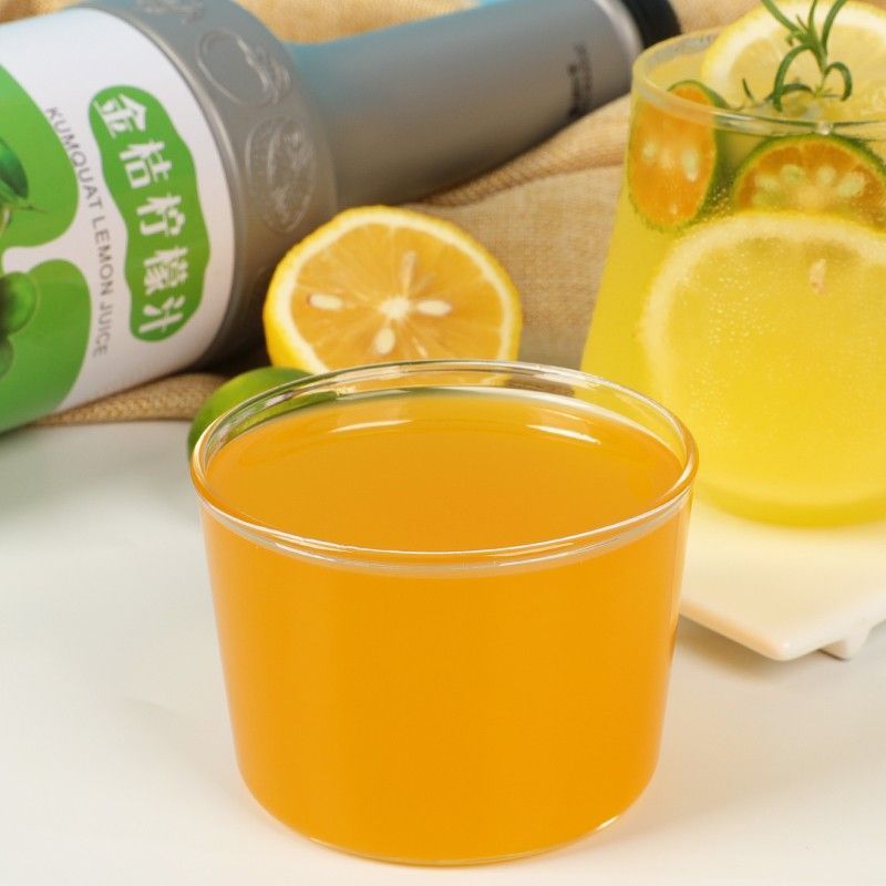 金桔柠檬汁饮料浓浆富含原果汁5倍浓缩果汁水果茶奶茶店原料1.2kg