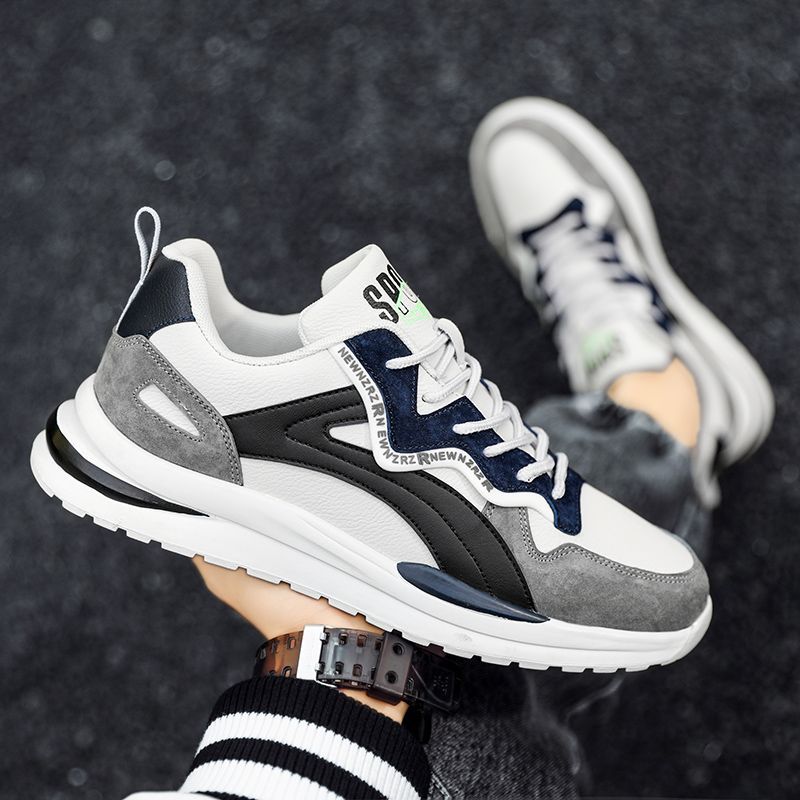 Men's shoes summer 2023 new sports and leisure shoes men's trendy all-match sneakers Forrest Gump running daddy shoes men's models