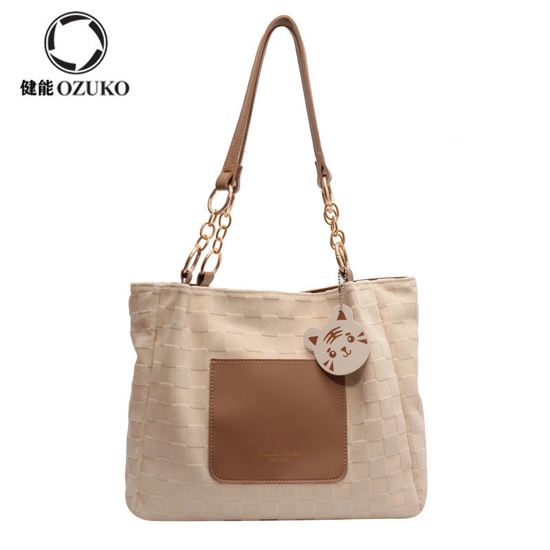 Large-capacity all-match texture armpit large bag women's  new trendy autumn and winter foreign style commuter tote bag
