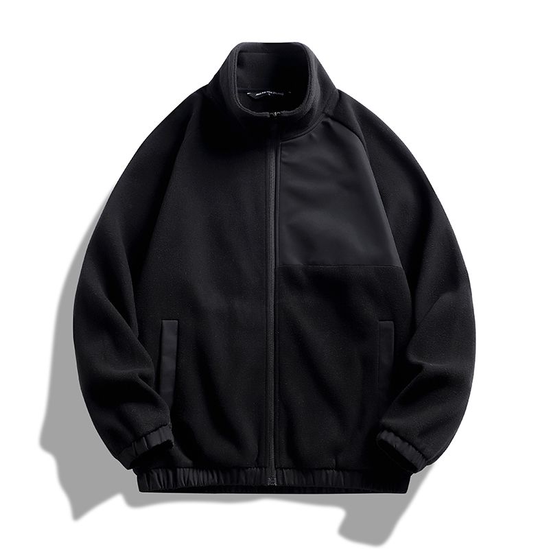 Men's Fleece Jacket For Spring Autumn And Winter Casual Style_voghion.com