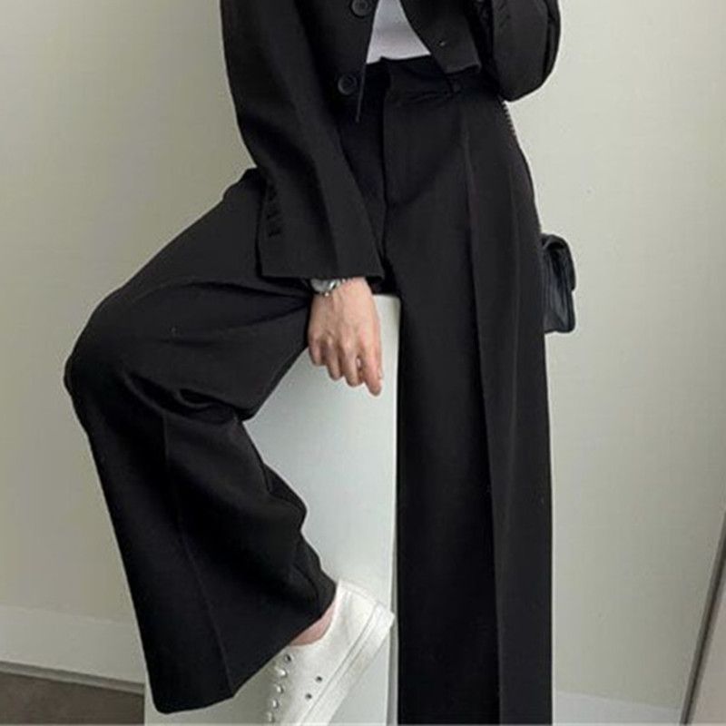 Small suit retro self-cultivation celebrity fashion  spring and autumn women's suit Korean style trendy design sense commuting new style