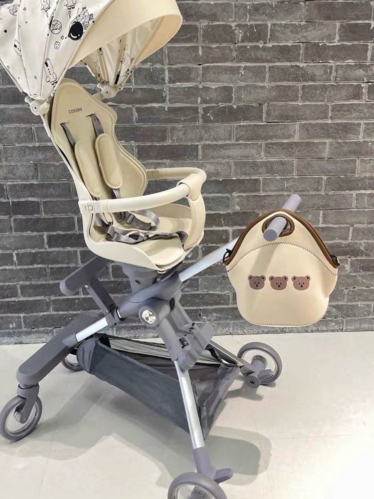 Ins Mommy Bear Handbag Mom Hanging Multifunctional Outdoor Lightweight Storage Mother Baby Bag_voghion.com