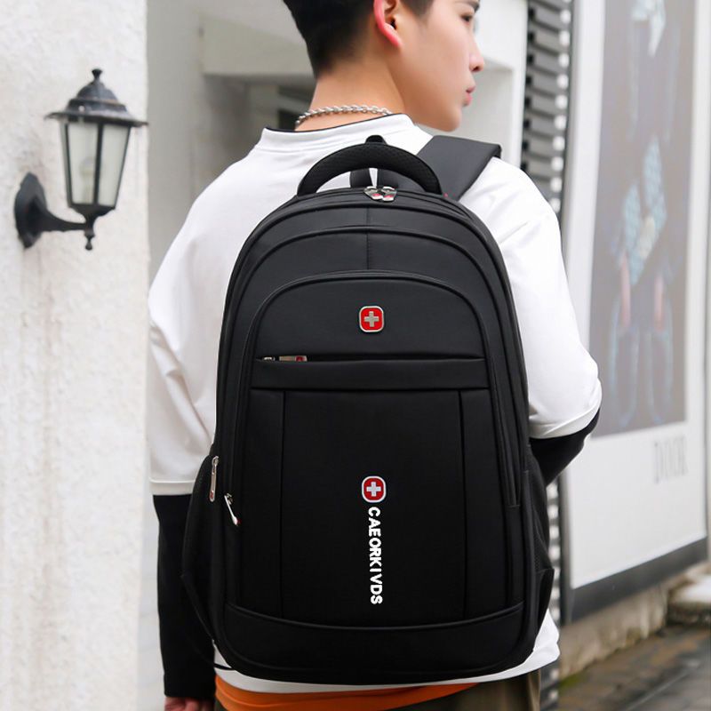 2022新款时尚双肩包男士电脑背包大容量旅行运动初高中学生书包