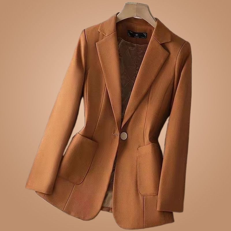 High-end fried street suit jacket female spring and autumn 2023 new fashion casual temperament age-reducing small suit jacket