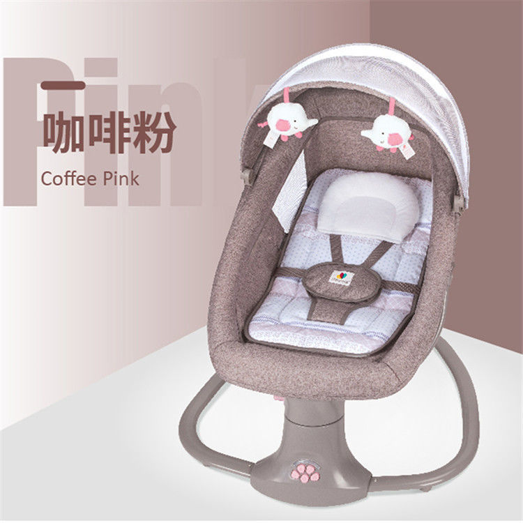 婴儿电动摇摇椅宝宝哄娃睡觉神器新生摇篮床儿童躺椅0-3岁安抚椅