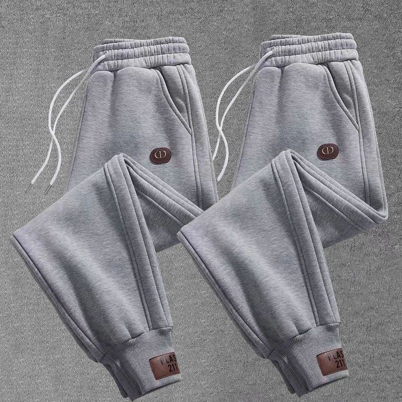  Autumn New Cotton Sports Pants Men's Casual Pants Versatile Loose Large Size Elastic Leg Pants 1/2 Piece