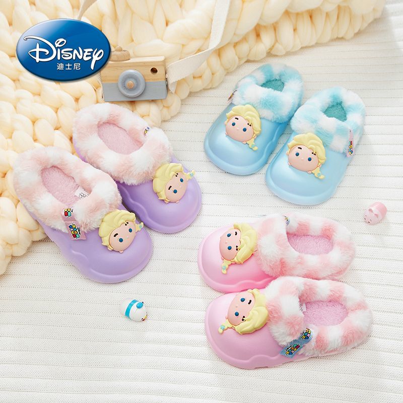 海洋鹿SSM22098女童棉EVA防滑防水萌童鞋