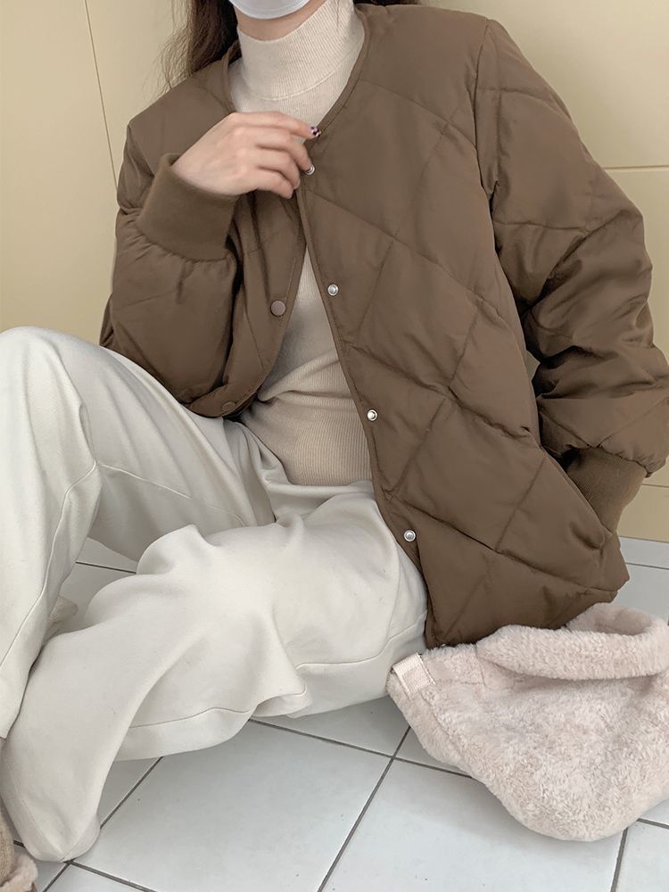 特大碼300斤加厚棉衣棉服女胖mm韓版寬鬆休閒百搭冬季加厚外套240