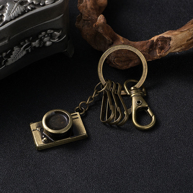韩版森系简约男女钥匙扣个性学生钥匙链车钥匙圈情侣包包挂件饰品