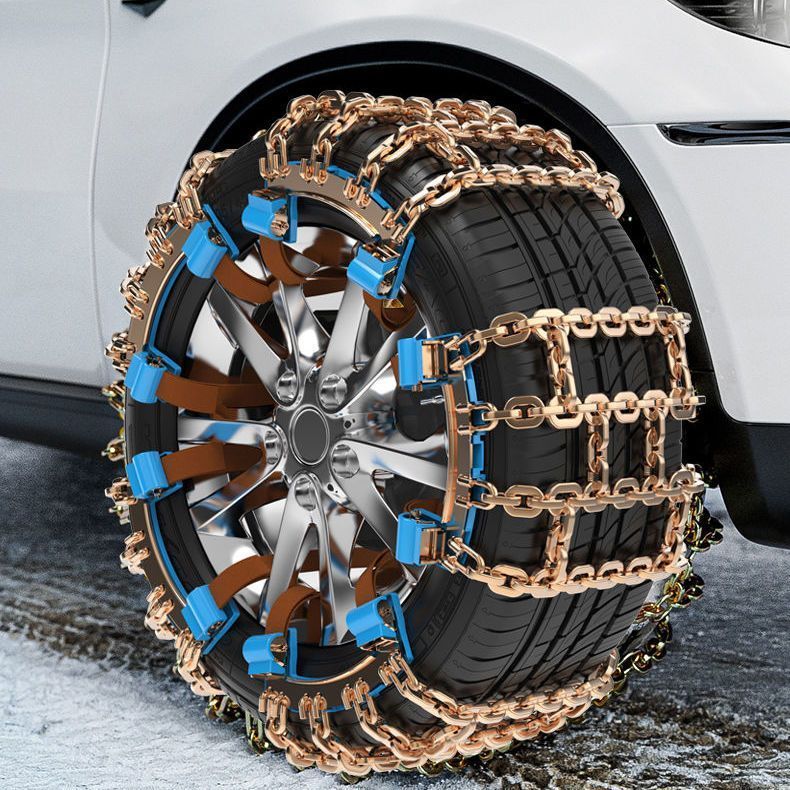 汽车防滑链通用型加粗SUV越野皮卡小车轿车面包车轮胎雪地应急链