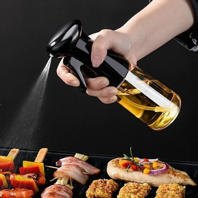 喷油瓶喷雾橄榄油食用油空气炸锅油壶厨房家用油罐雾状喷油壶瓶