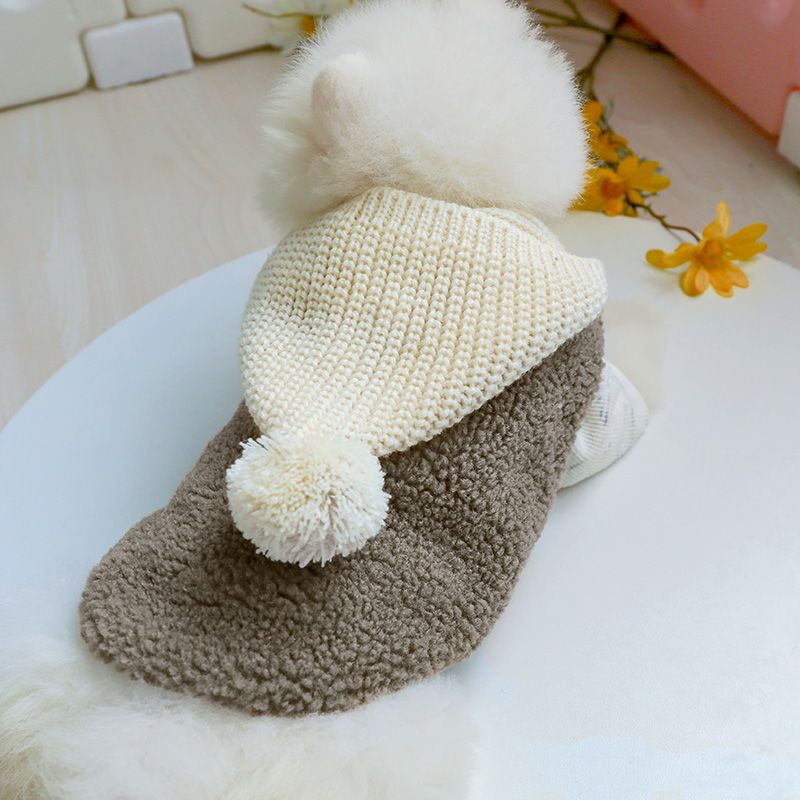 韩版马甲宠物衣服狗狗服装秋冬柔软羊羔绒保暖衣小型犬泰迪比熊