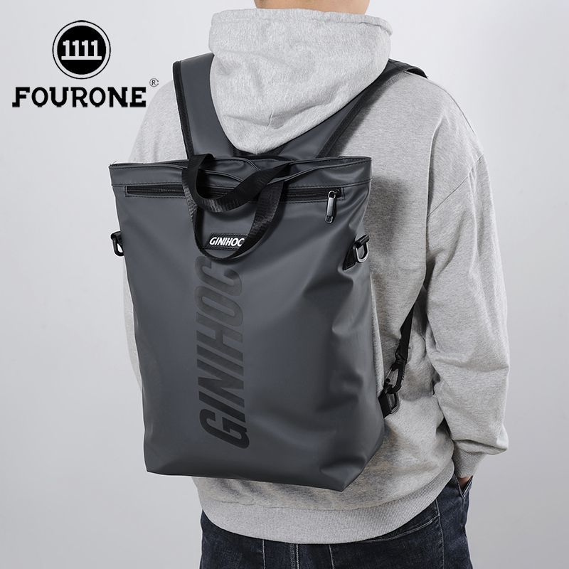 Backpack men's large-capacity travel bag lightweight waterproof computer bag junior high school college student bag