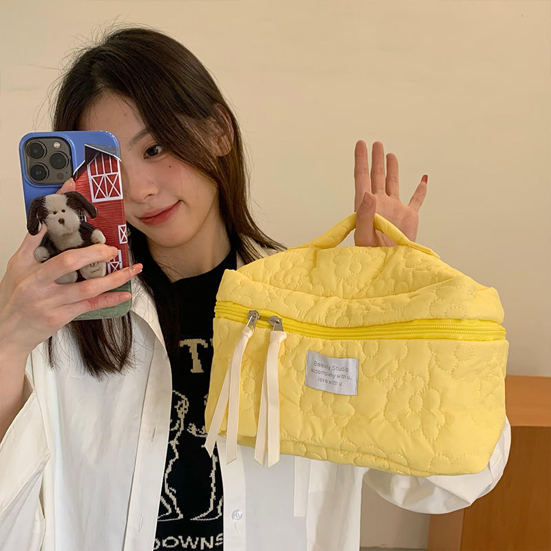 化妝包女大容量便攜ins高級感網紅2022新款超火旅行品洗漱收納袋