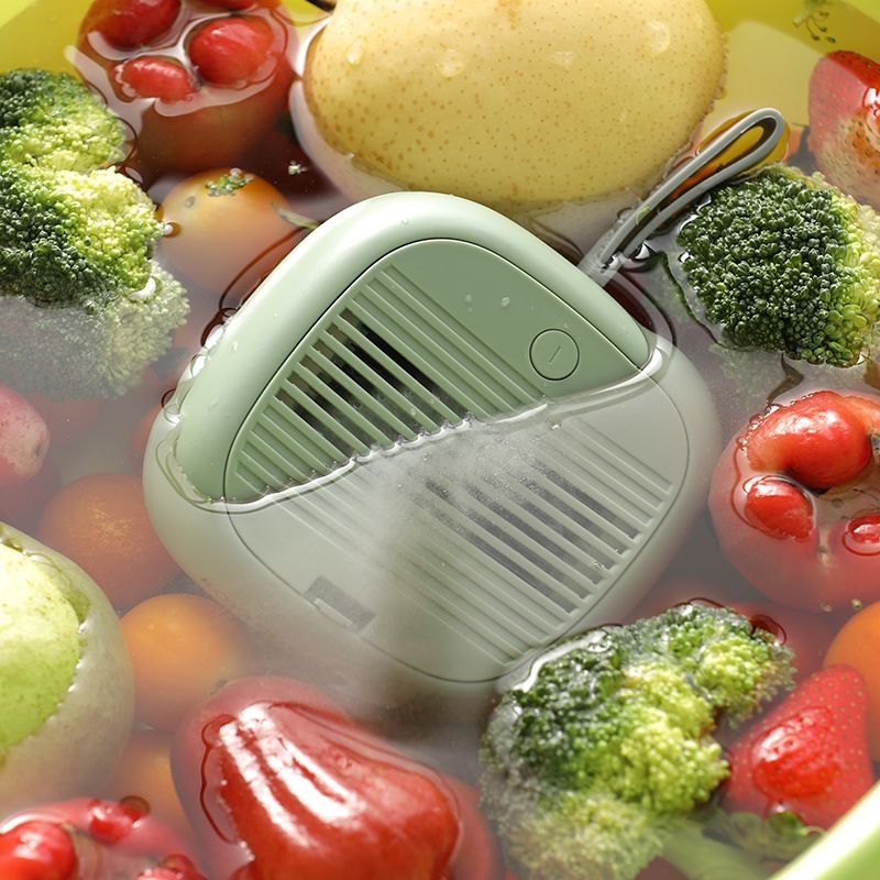罗娅洗菜机水果蔬菜清洗机家用食材消杀菌净化器洗肉去农药毒机器