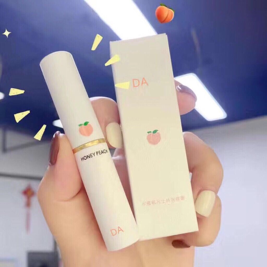 凡士林水蜜桃潤唇膏無色情侶防乾裂滋潤補水打底高顏值正品