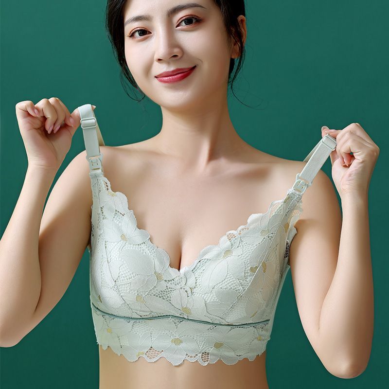 孕婦內衣防下垂聚攏無痕餵奶專用罩女哺乳文胸上托懷孕期產後上托