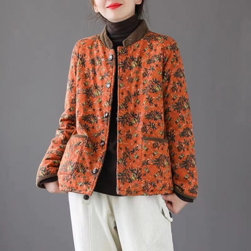 處理棉襖外貿大牌女高端棉服女秋冬外套韓版洋氣媽媽保暖棉衣