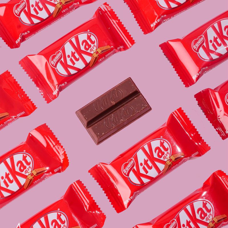 KitKat雀巢奇巧威化巧克力碗装黑巧牛奶抹茶网红休闲零食礼盒装