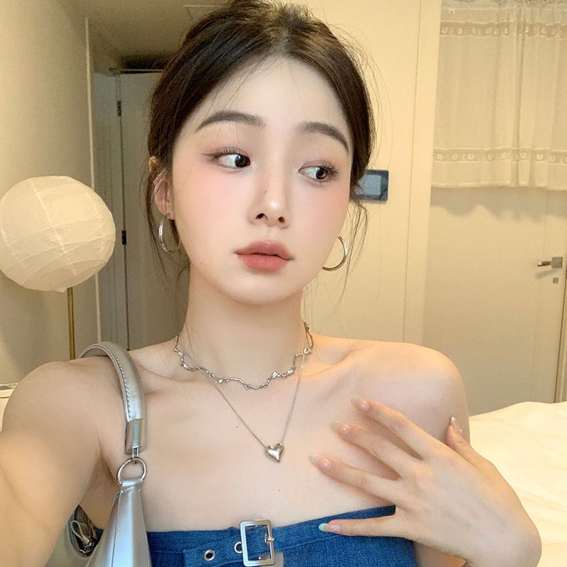 辣妹耳圈女輕奢小眾設計感高級冷性風耳釘耳環2023年新款四季耳飾