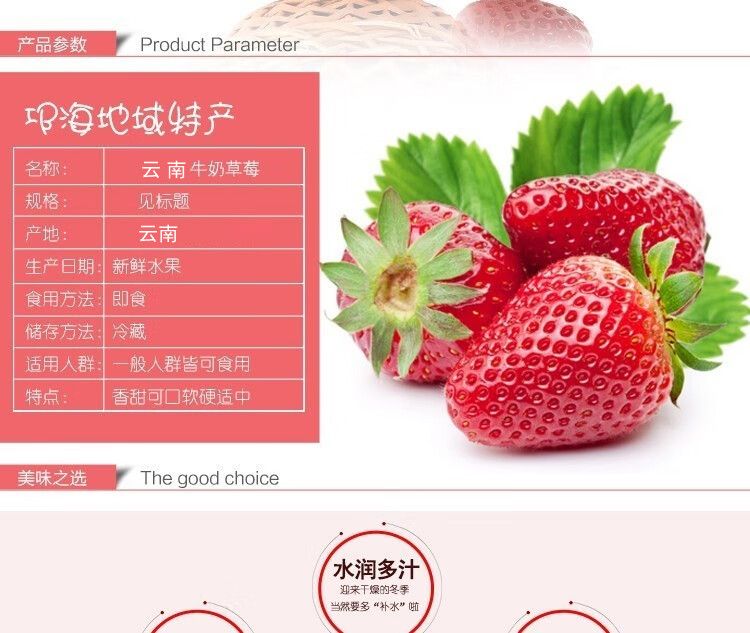 泰初源 巧克力奶油草莓新鲜顺丰包邮水果应季双流冬草莓同品种现摘现发