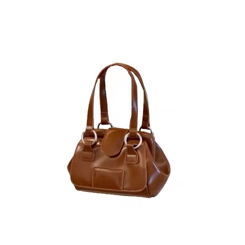 Autumn and winter high-grade texture retro small bag women's new all-match handbag niche design shoulder Messenger bag