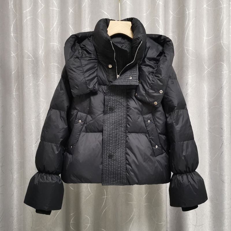 高品質短款羽絨棉服女加厚冬季新款韓版寬鬆連帽棉衣小個子外套