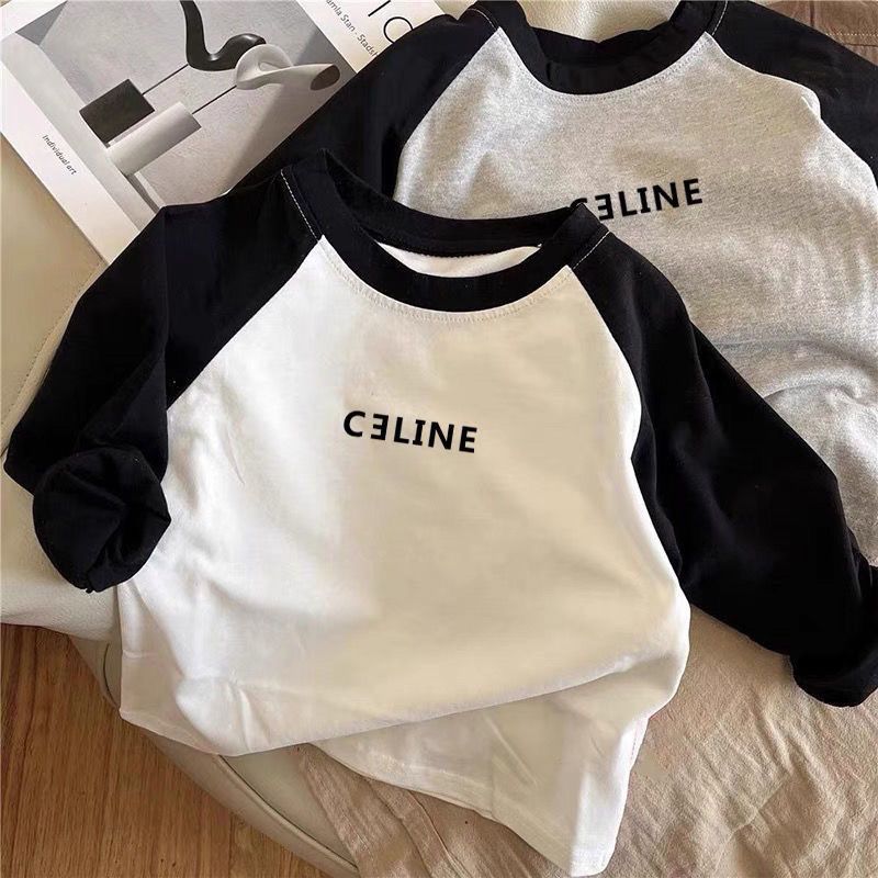 Children's long-sleeved T-shirt spring and autumn pure cotton 2022 boys' spring handsome tops Baby Korean version of the bottoming shirt