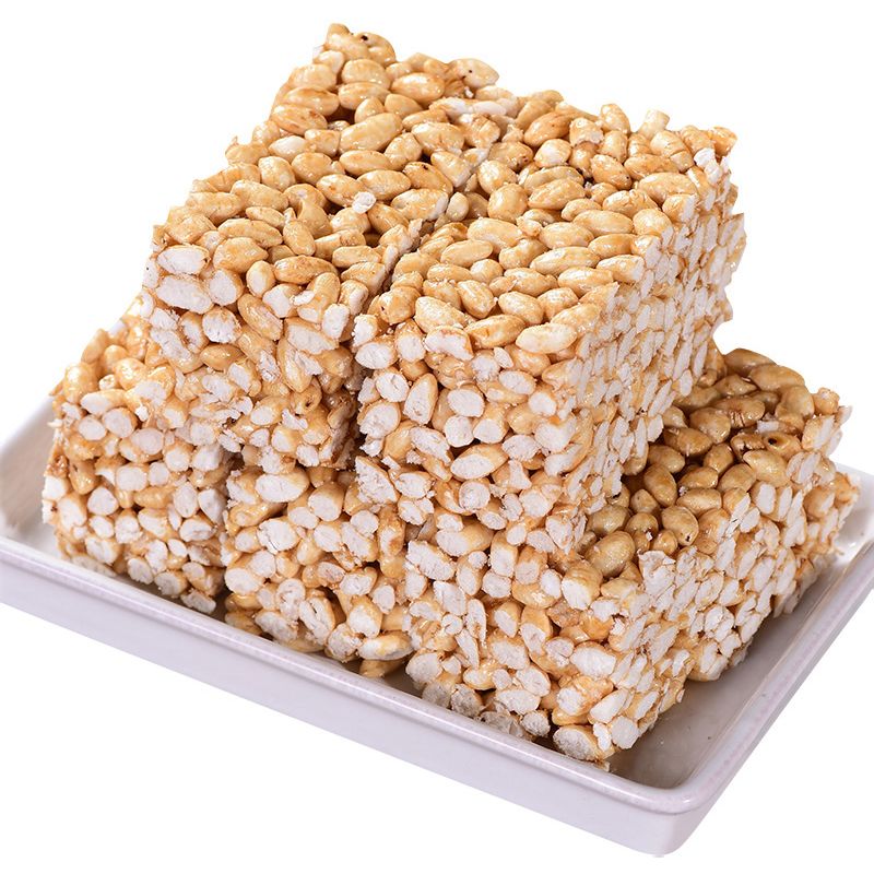 7080后怀旧零食手工爆米花老式老款红糖大米花糖休闲传统米花酥