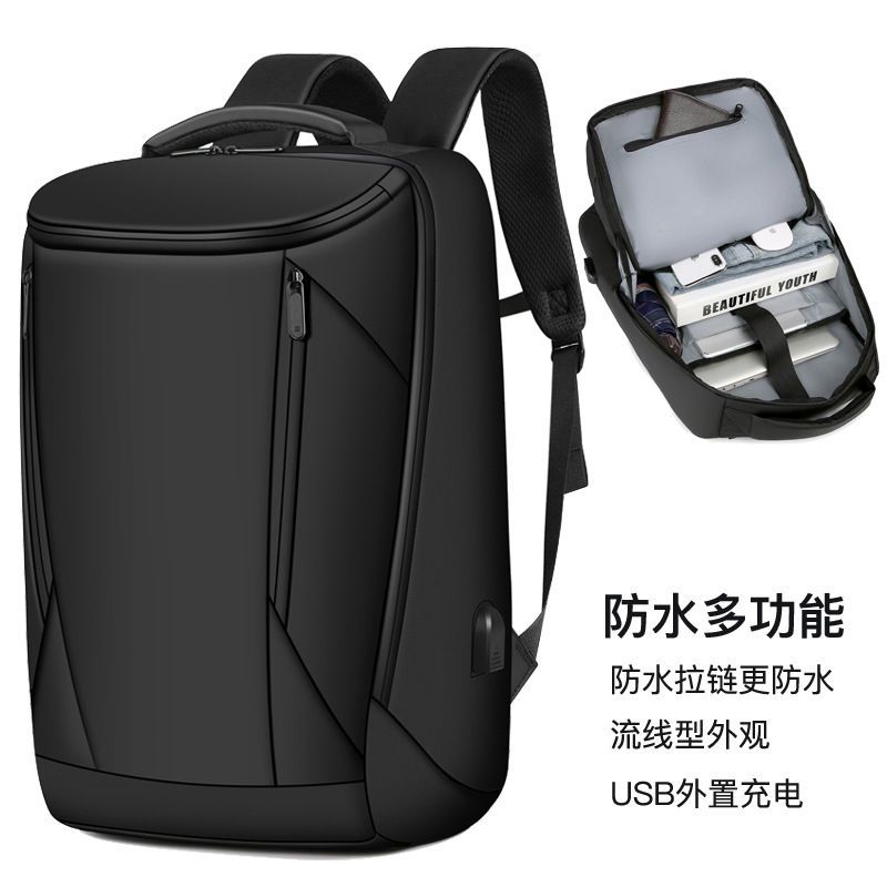 SWEETTOURIST防泼水16英寸多功能电脑双肩包OL通勤手提斜挎包