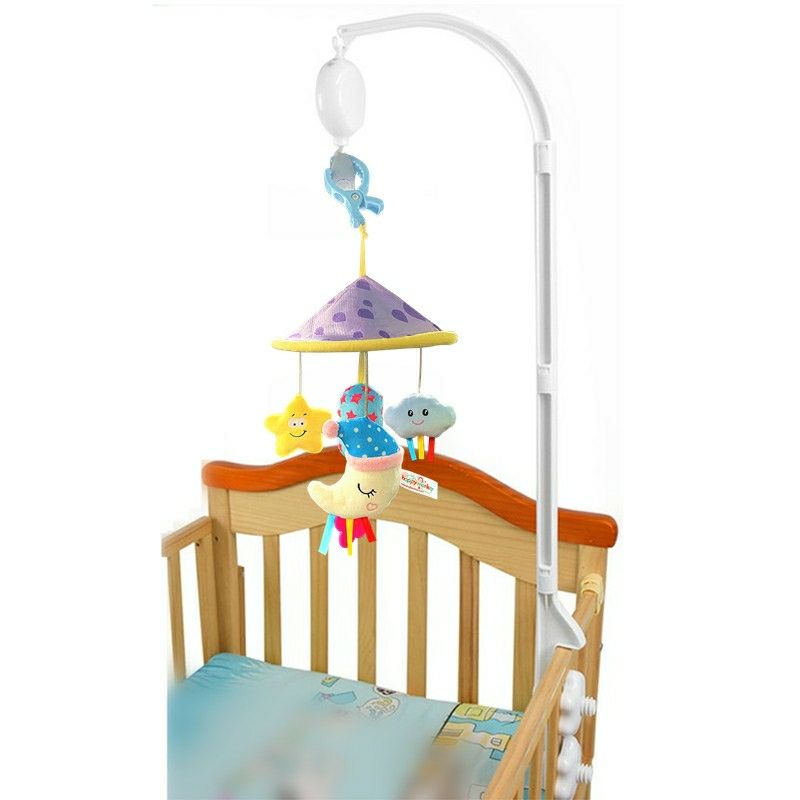 婴儿推车床铃车载悬挂35音乐支架配件可挂风铃摇铃宝宝毛绒玩具