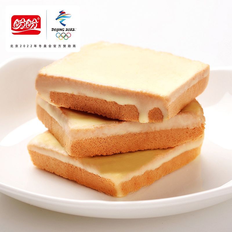 盼盼梅尼耶干蛋糕1000g整箱奶酪饼干独立小包装零食点心小面包干