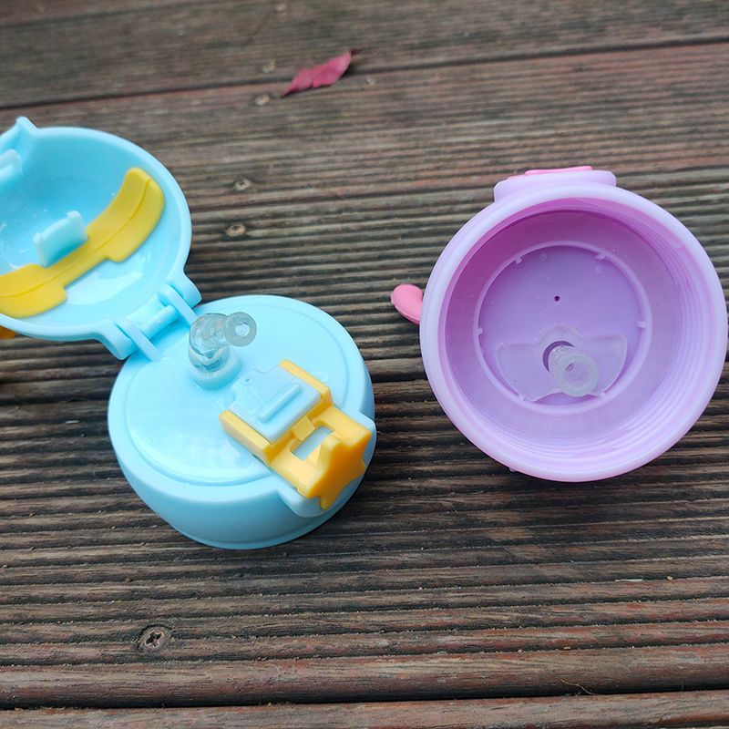 原装鹿角杯盖子儿童保温杯配件通用吸管杯盖水壶水杯盖防漏星星盖