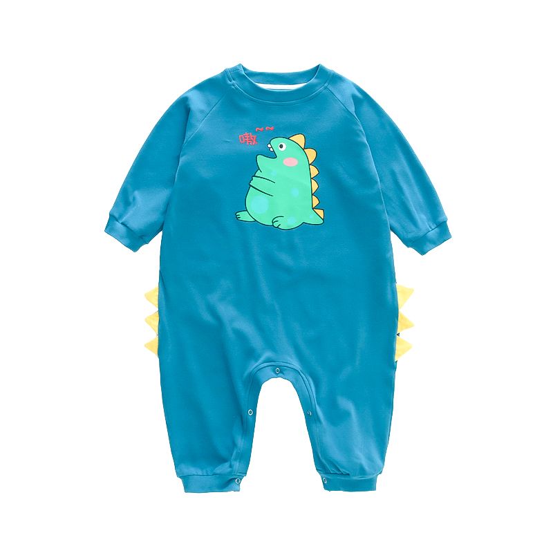 2022 children's pajamas, small and medium-sized children's clothing, boys' jumpsuits, new autumn and winter models, warm home clothes, girls' sleeping bags
