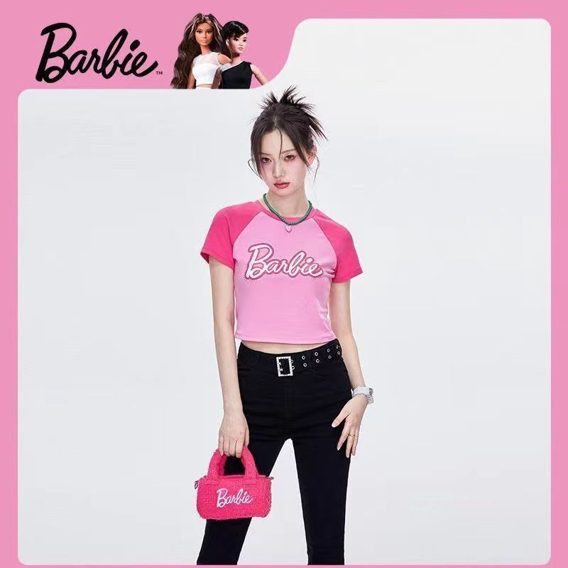 X Barbie joint model 2022 autumn and winter new niche design small fragrance style high-end cylinder crossbody handbag
