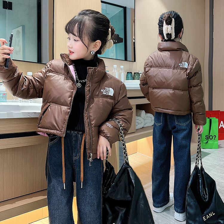 女童棉衣冬装儿童时尚羽绒棉服2022新款洋气韩版中大童棉袄棉服潮
