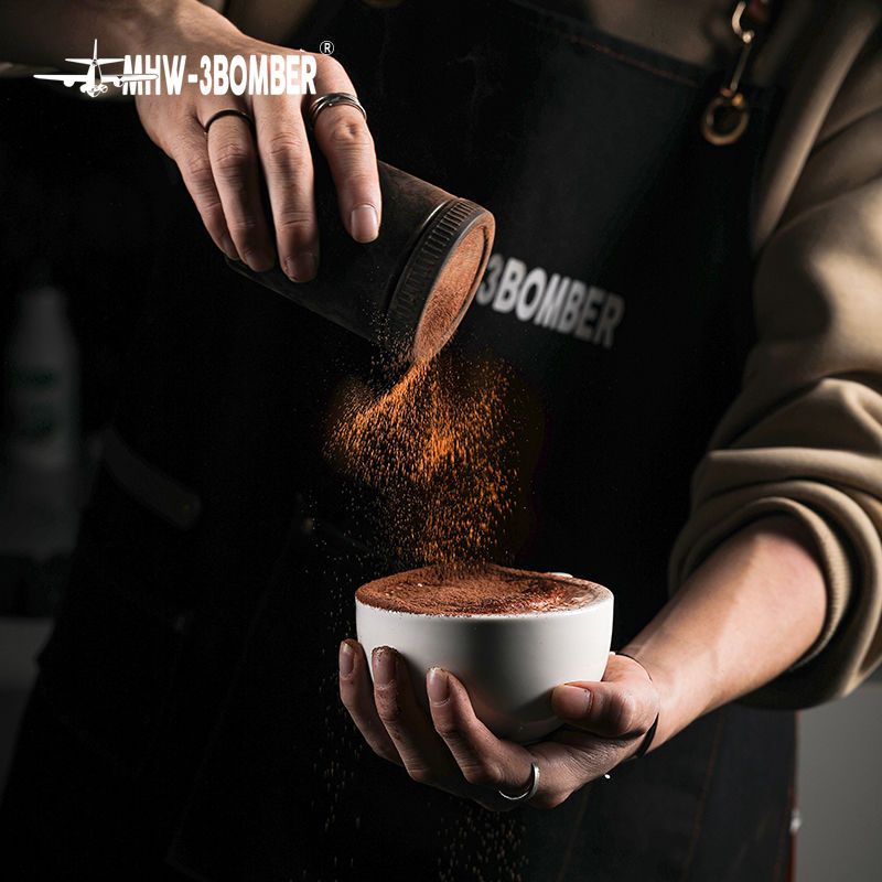 MHW-3BOMBER轰炸机撒粉器 抹茶咖啡可可粉撒粉罐家用烘焙糖粉筛筒