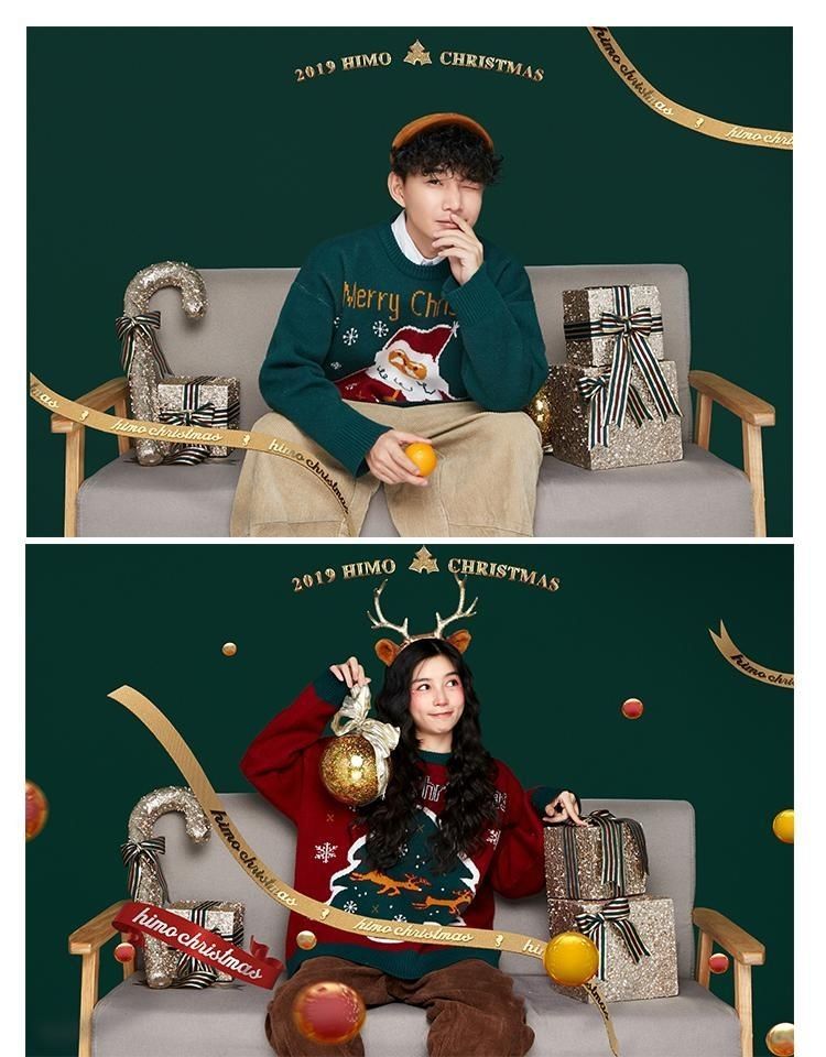 Weihnachtspullover Für Damen Und Herren Couple Pullover Herbst_voghion.com