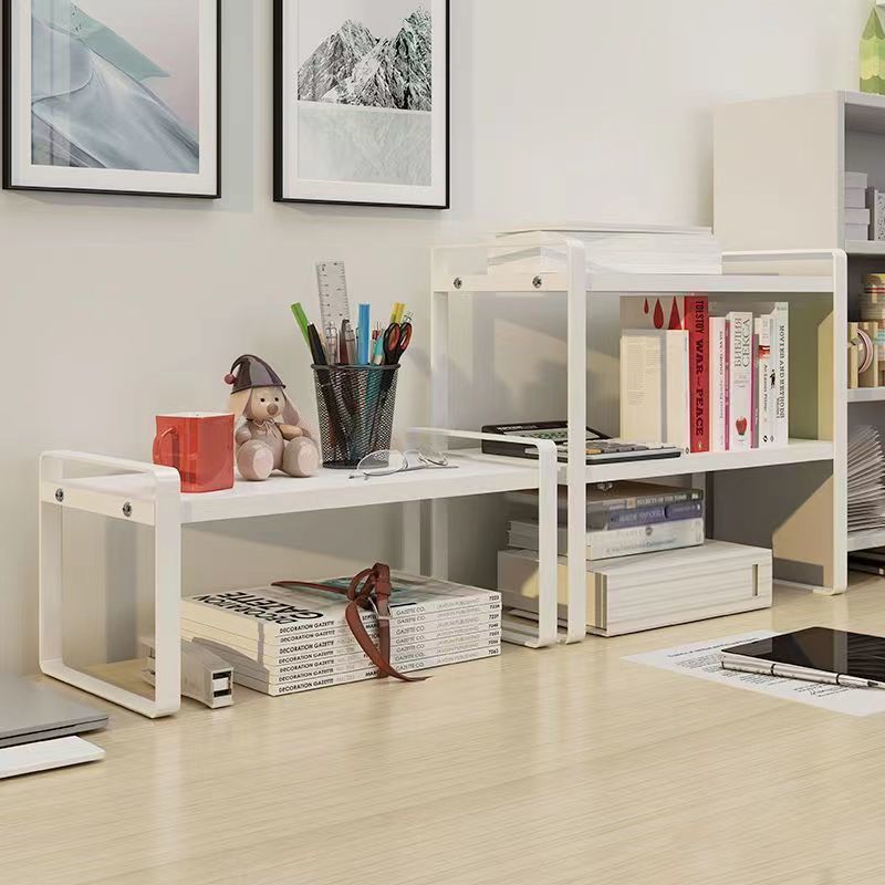Multi-layer Simple Bookshelf Office Storage Rack Desk Desktop Organizer Magic Tool_voghion.com