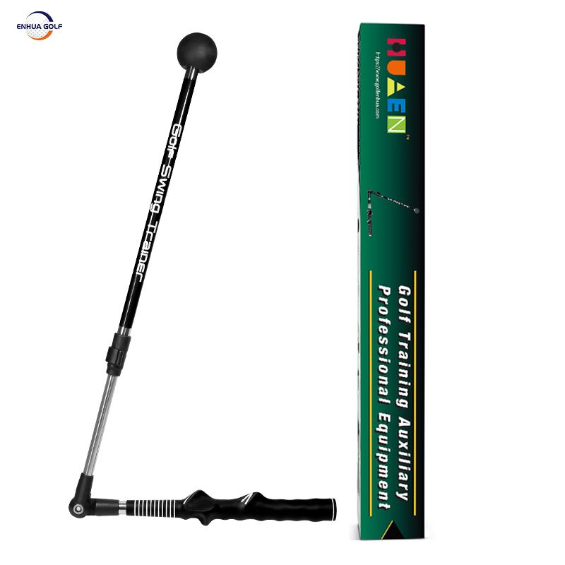 Golf Indoor Trainer, Retractable Swing Stick, Foldable Posture Corrector For Beginners_voghion.com