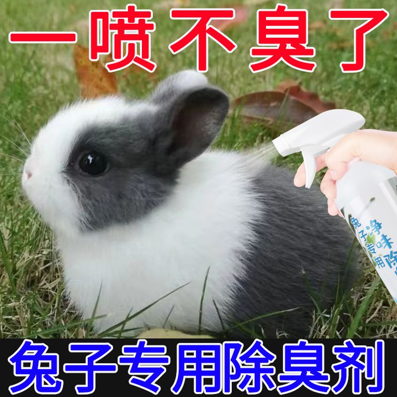 兔子除臭喷雾剂除臭剂室内家用垂耳兔专用清洁祛味小兔子除味用品