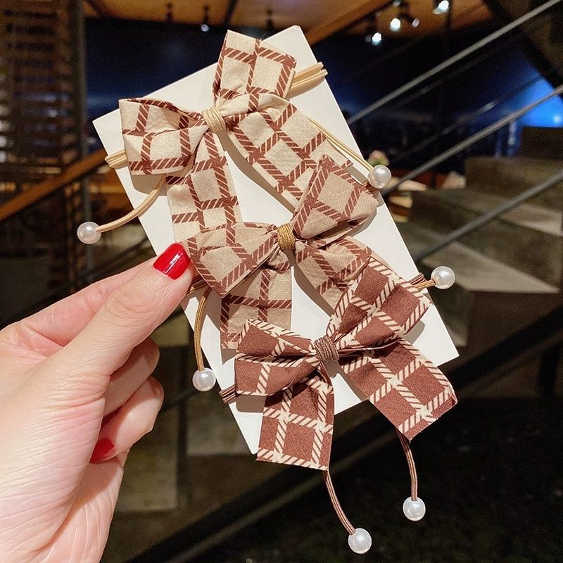 秋冬毛绒大肠发圈女韩国网红猪大肠发圈扎头发橡皮筋发绳发饰头绳【7