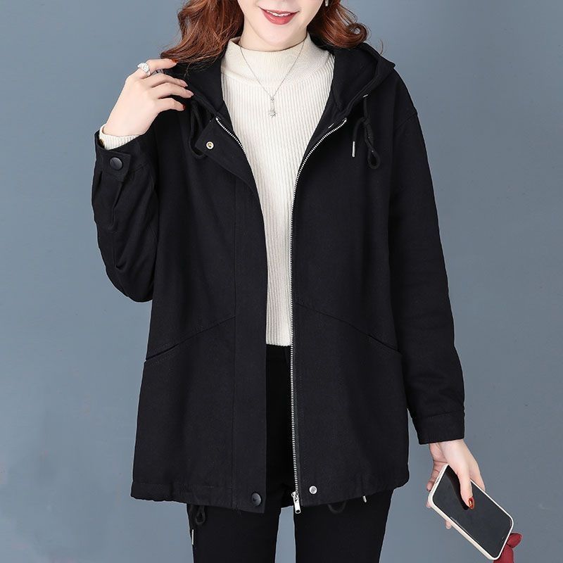 Velvet thickened middle-aged and elderly mothers new cotton-padded jackets for middle-aged women plus size women's winter parka jackets