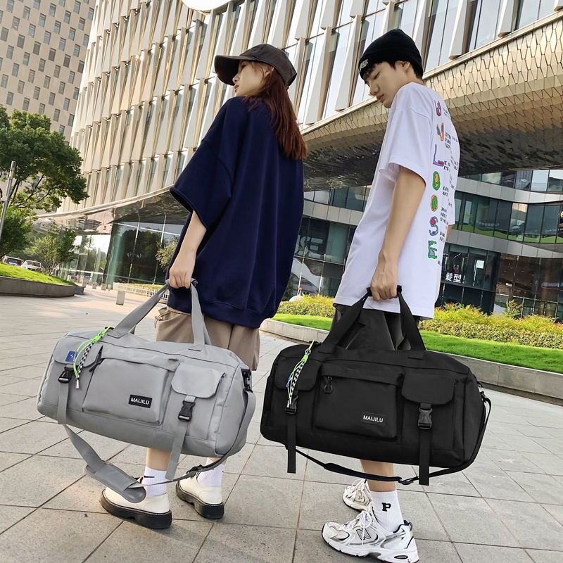 大容量男女手提行李包旅行包单肩旅行袋旅游包鞋位健身包行李袋