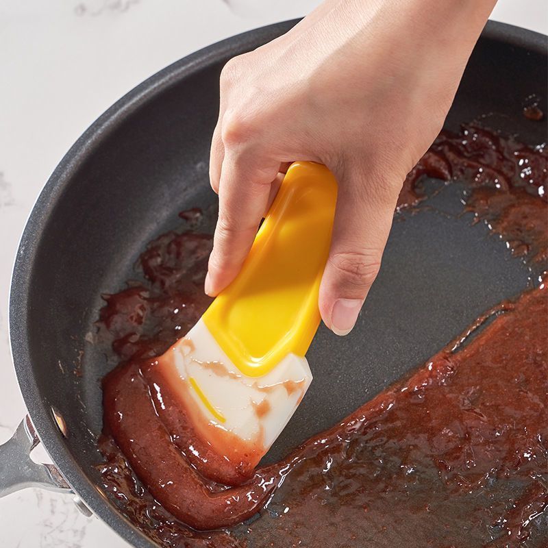 厨房清洁硅胶铲子去除锅底专用去油不沾油油渍家用级多用硅胶刮酱