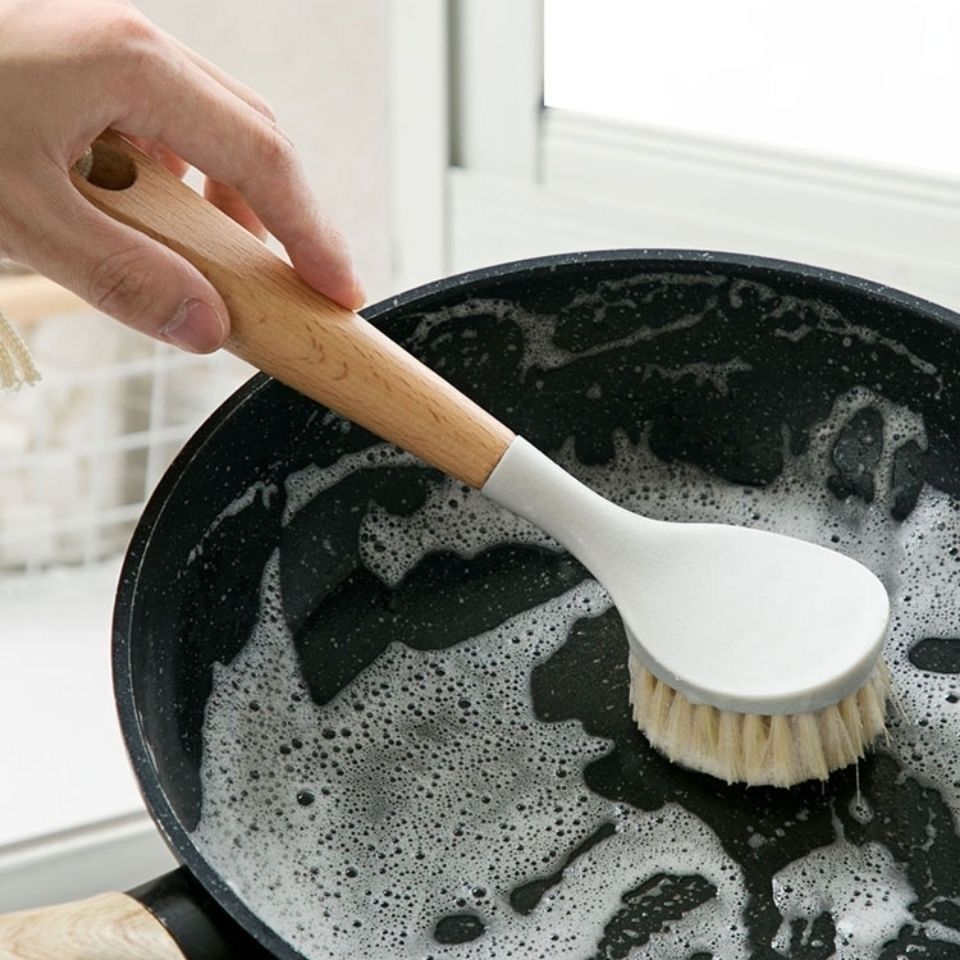 长柄锅刷家用洗碗刷洗锅刷子专用去油污清洁刷厨房长柄刷锅神器